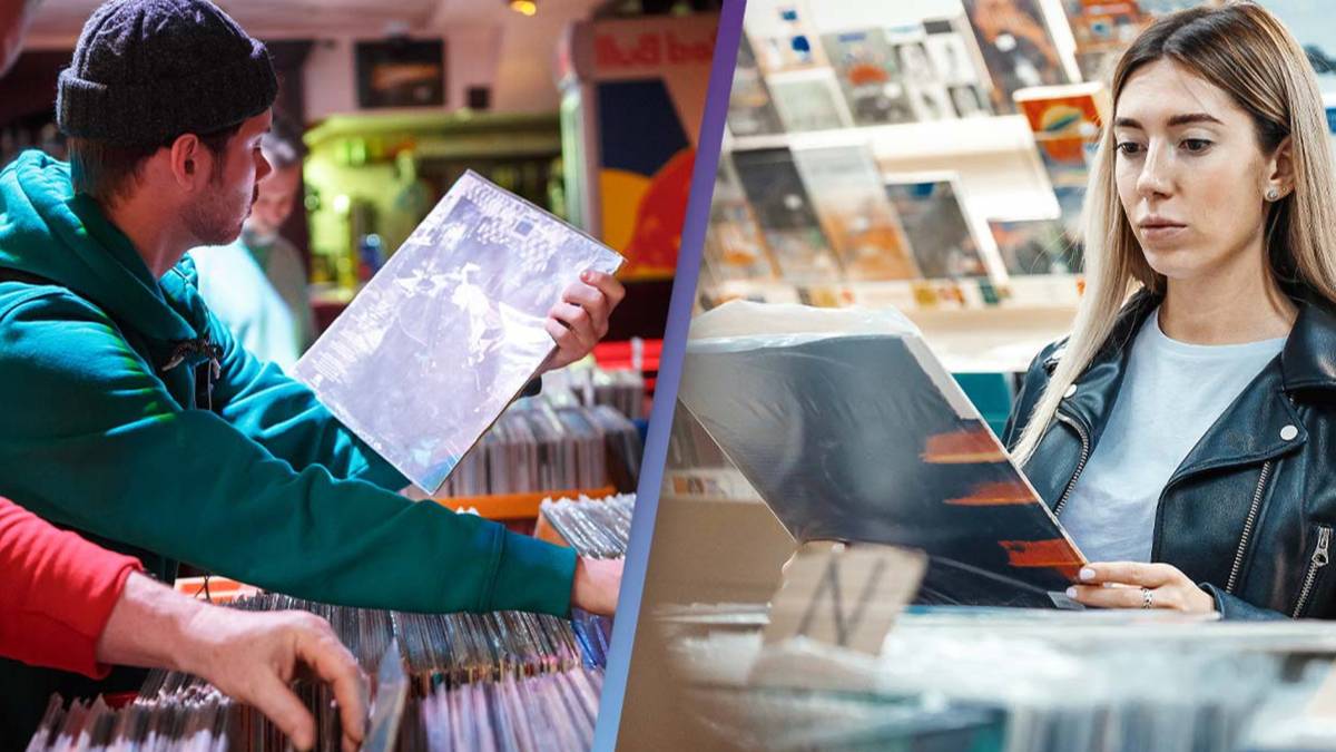 Vinyl records outsold CDs for the first time since the '80s