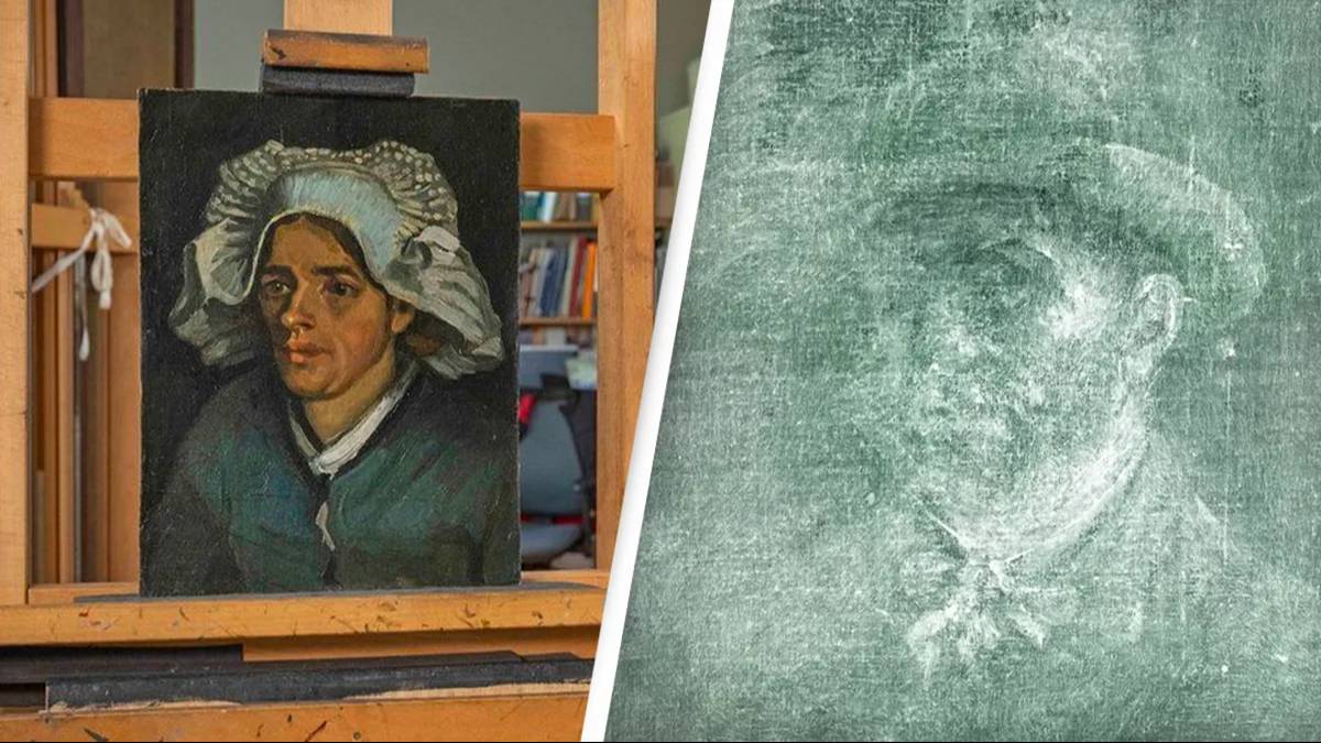 Van Gogh hidden self-portrait has been discovered in Scotland