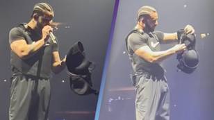 Drake DMs woman who threw 36G bra at him after she's signed up by