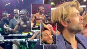 New footage emerges of furious KSI confronting judges after Tommy Fury defeat