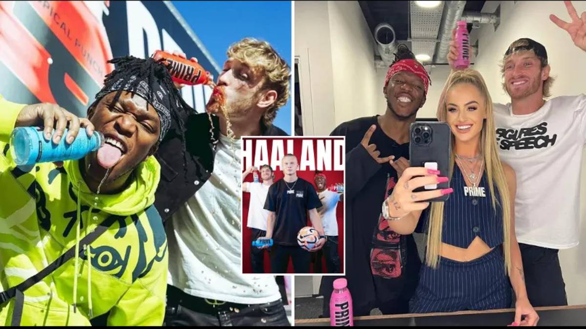 Logan Paul and KSI watch £400,000 golden PRIME bottle get destroyed after  code guessed