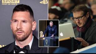 England's Ballon d'Or voting representative explained his pick after ceremony finished