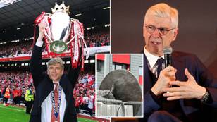 Arsene Wenger's statue spotted at the Emirates before official Arsenal unveiling