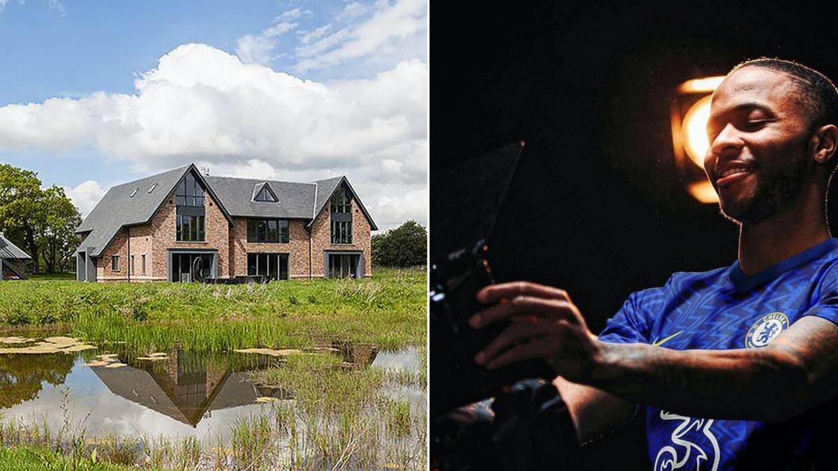 Inside England footballer Raheem Sterling's Cheshire home with