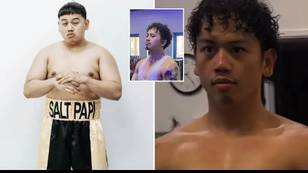 Salt Papi shows off incredible body transformation ahead of fight on KSI vs Tommy Fury undercard