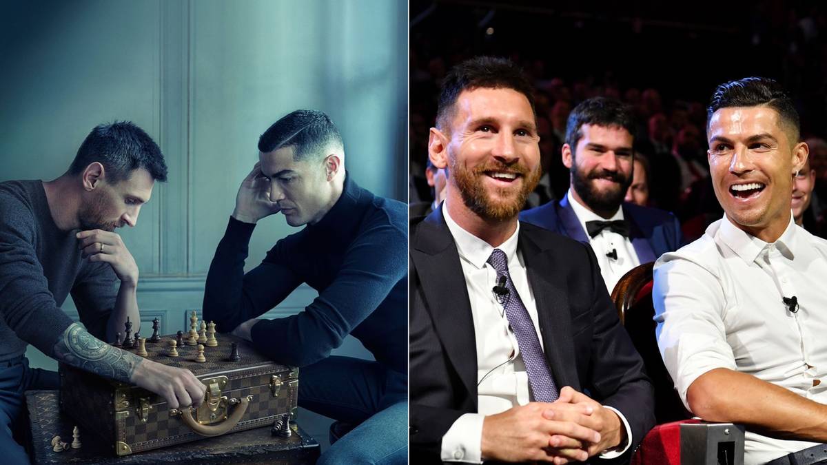 Photo of Lionel Messi, Cristiano Ronaldo Playing Chess Goes Viral - Sports  Illustrated