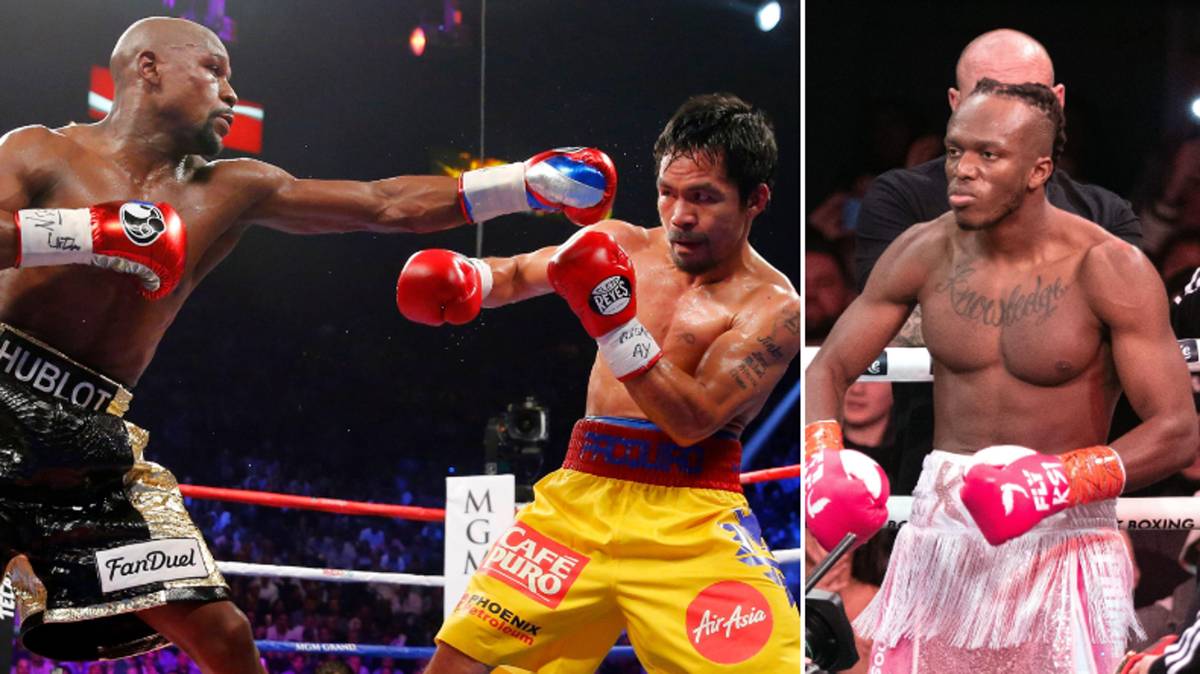 Floyd Mayweather and Manny Pacquiao could meet again in tag team clash with  KSI - Daily Star
