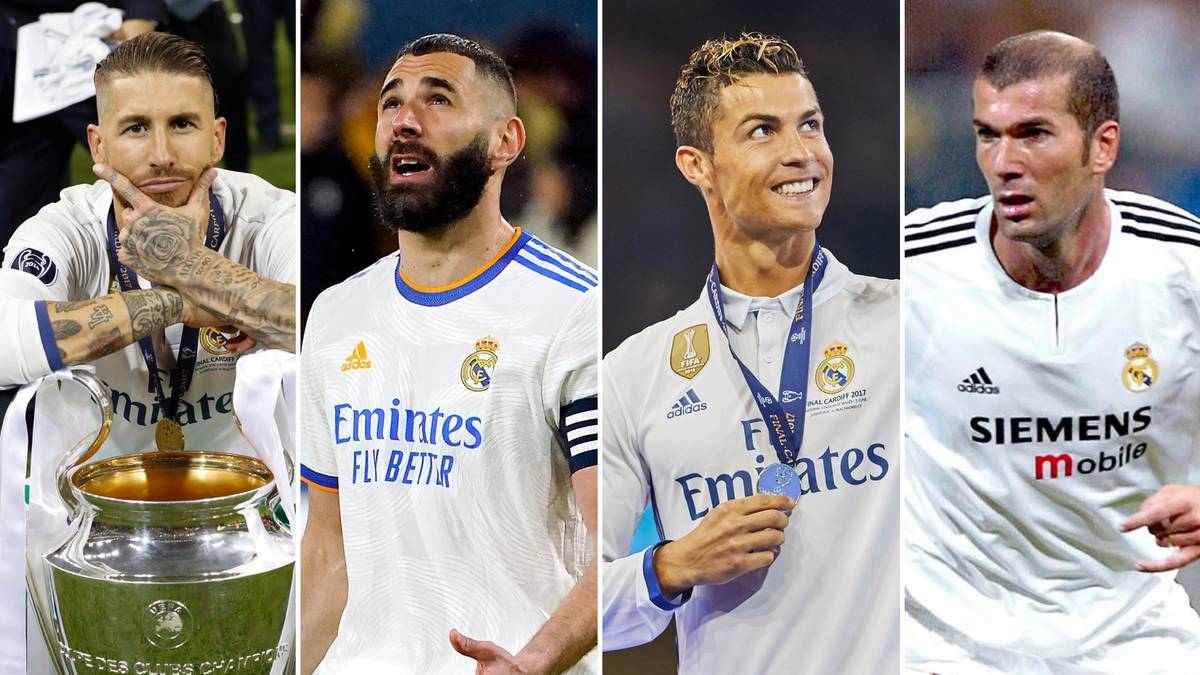 Real Madrid's top 50 players of all time ranked with Cristiano Ronaldo  SECOND and David Beckham just making list