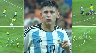 Claudio Echeverri compilation after Argentina U17s win vs Brazil must be seen to be believed, the next Lionel Messi is here