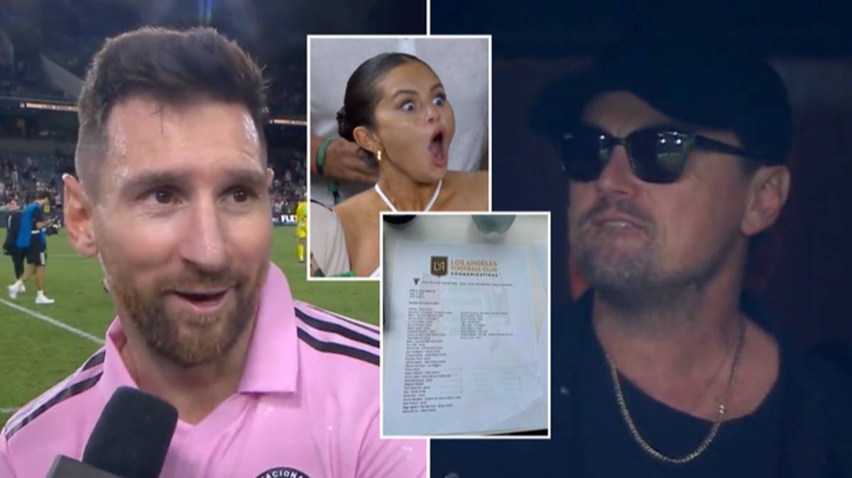 Lionel Messi's Inter Miami Vs LAFC Game Draws Hollywood Stars Like Prince  Harry, Leonardo DiCaprio, Selena Gomez & More – Deadline