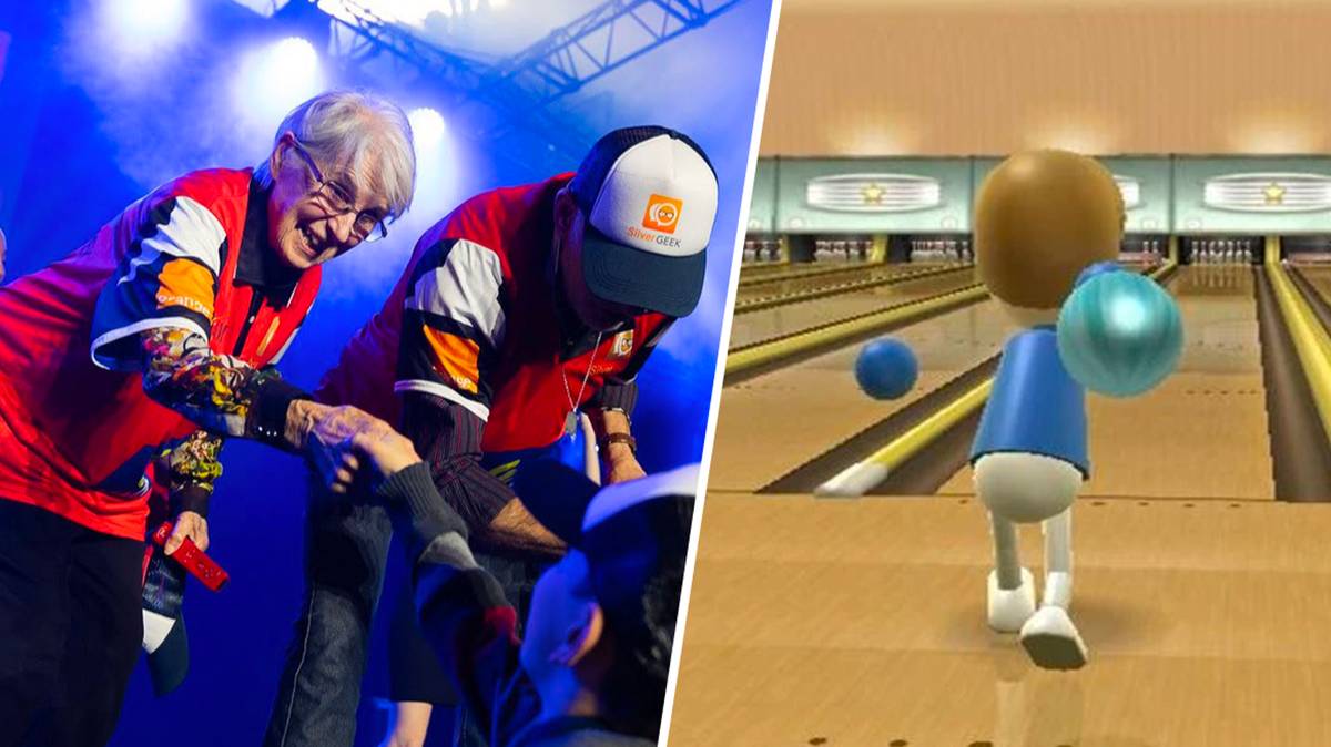 Two pensioners won a Wii bowling tournament and we can't stop smiling