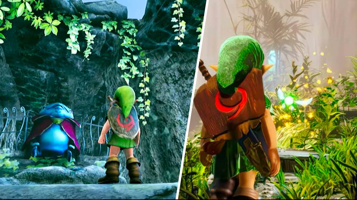 Zelda: Ocarina Of Time remake in Unreal Engine 5 looks like Witcher 3