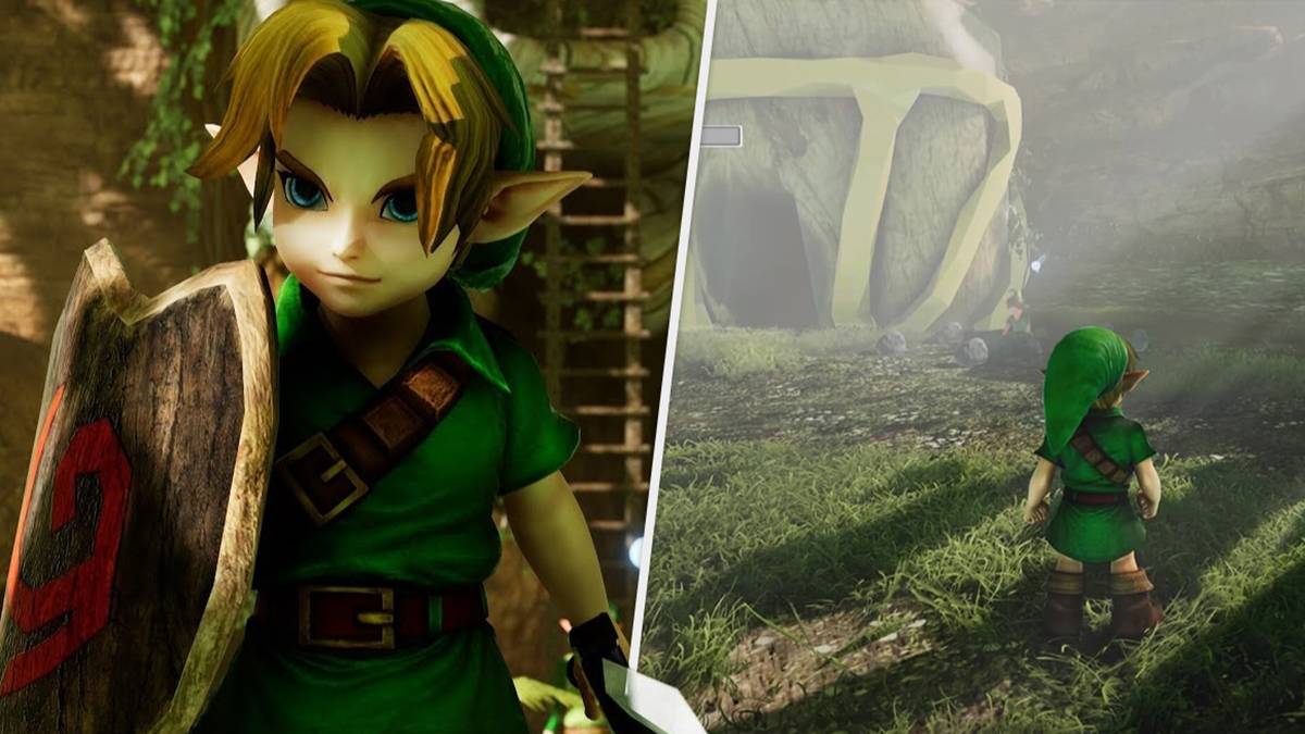 Zelda: Ocarina Of Time Deserves Its Own FF7 Remake