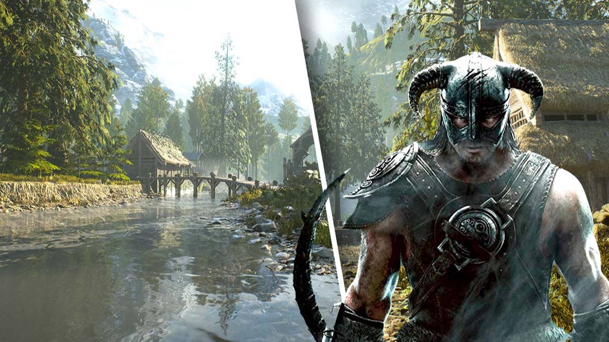 Skyrim has been recreated in Unreal Engine 5 – and it looks