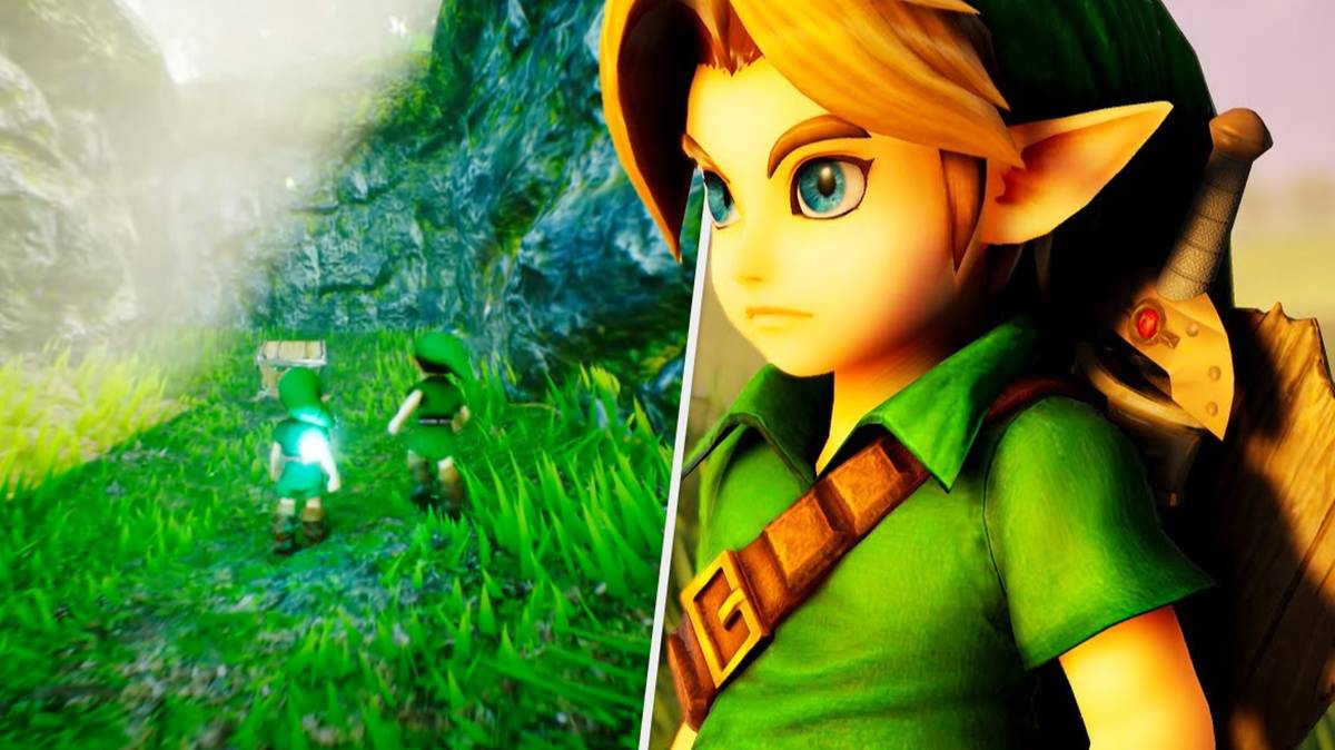 Zelda: Ocarina Of Time remake is so gorgeous I want to cry