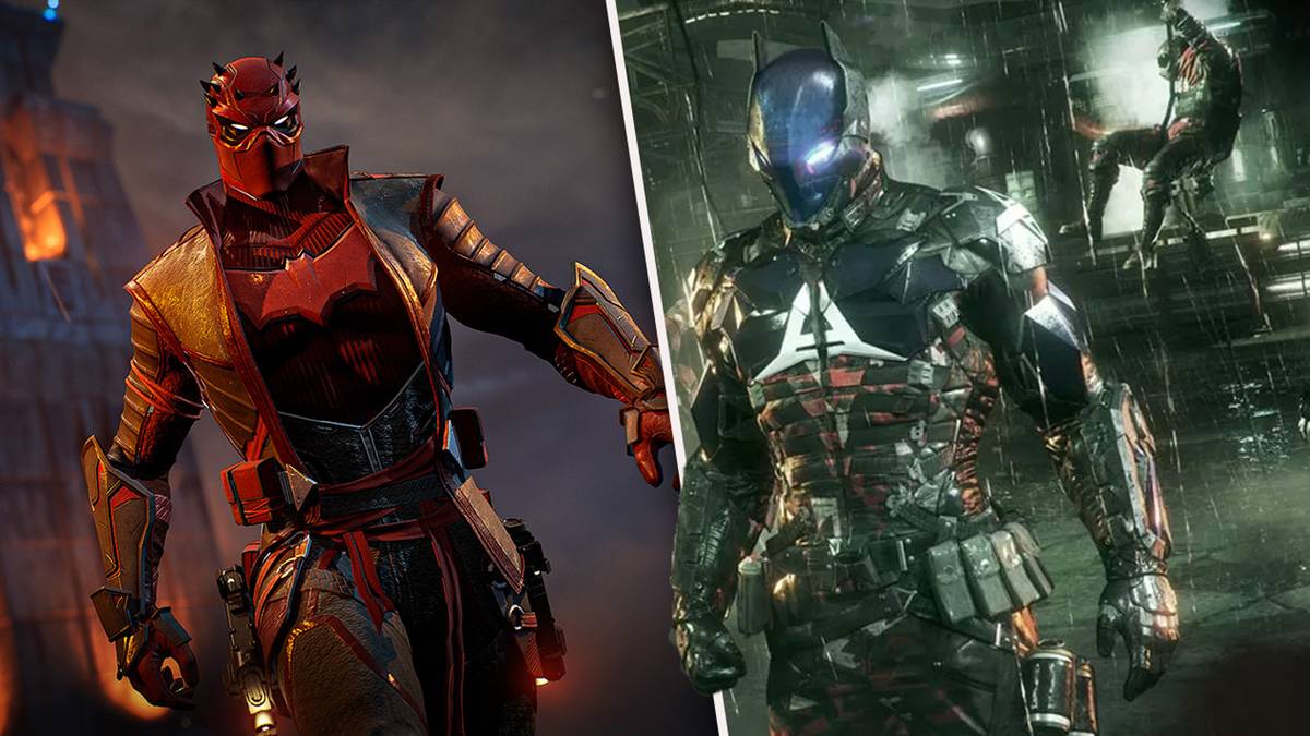BAILEY on X: watched some of the gotham knights gameplay. totally  unrelated, isn't it crazy how arkham knight looks for a seven year old  game?  / X