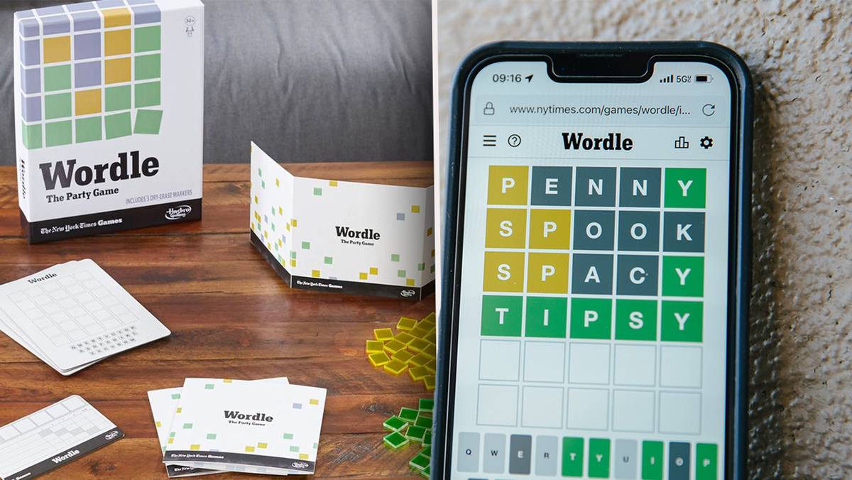 Hasbro, New York Times create board game version of Wordle