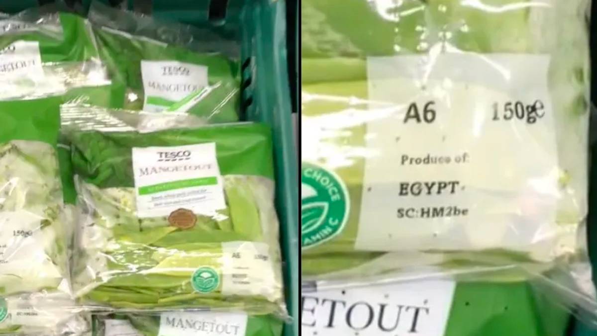 Ex-Tesco worker shares what 'secret code' means on bags of vegetables -  Daily Record