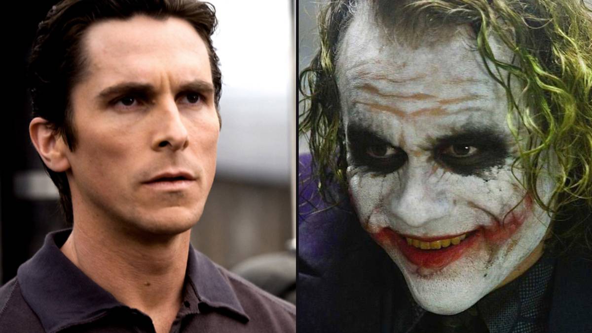 Christian Bale blames Heath Ledger as he admits to 'not nailing