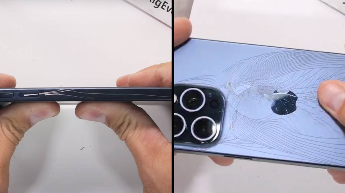Apple's new iPhone 15 Pro Max fails bend test as it breaks in