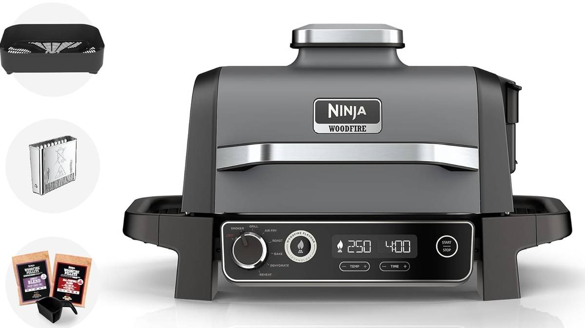 Ninja's New $500 Woodfire Grill And Smoker Will Level-Up Your Home Barbecue  Game - BroBible