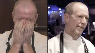 当素食抗议者撕裂时，著名的厨师泪流满面