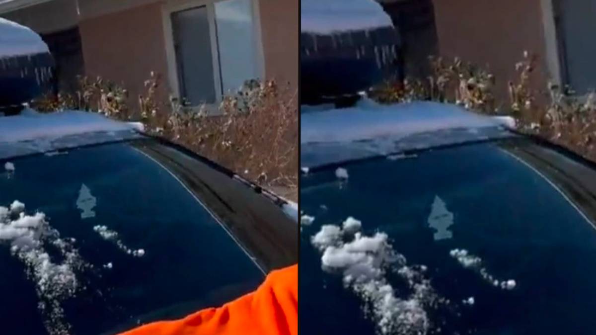 SECRET to de-ice Iced Car Windows in SECONDS WITHOUT Scratching