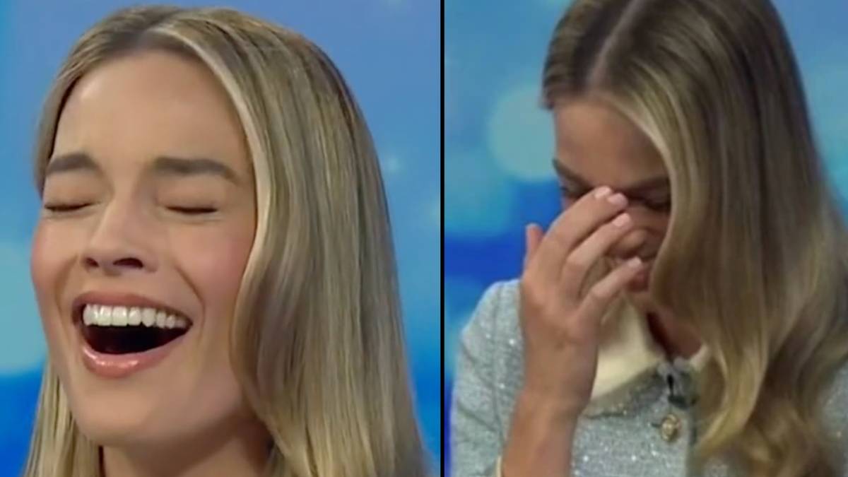 Margot Robbie Holds Head In Shame After Forgetting What Barbie Means