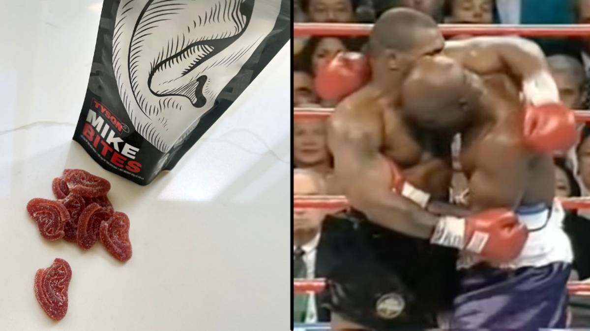 Mike Tyson is releasing cannabis edibles referencing his 'bite fight' with  Holyfield