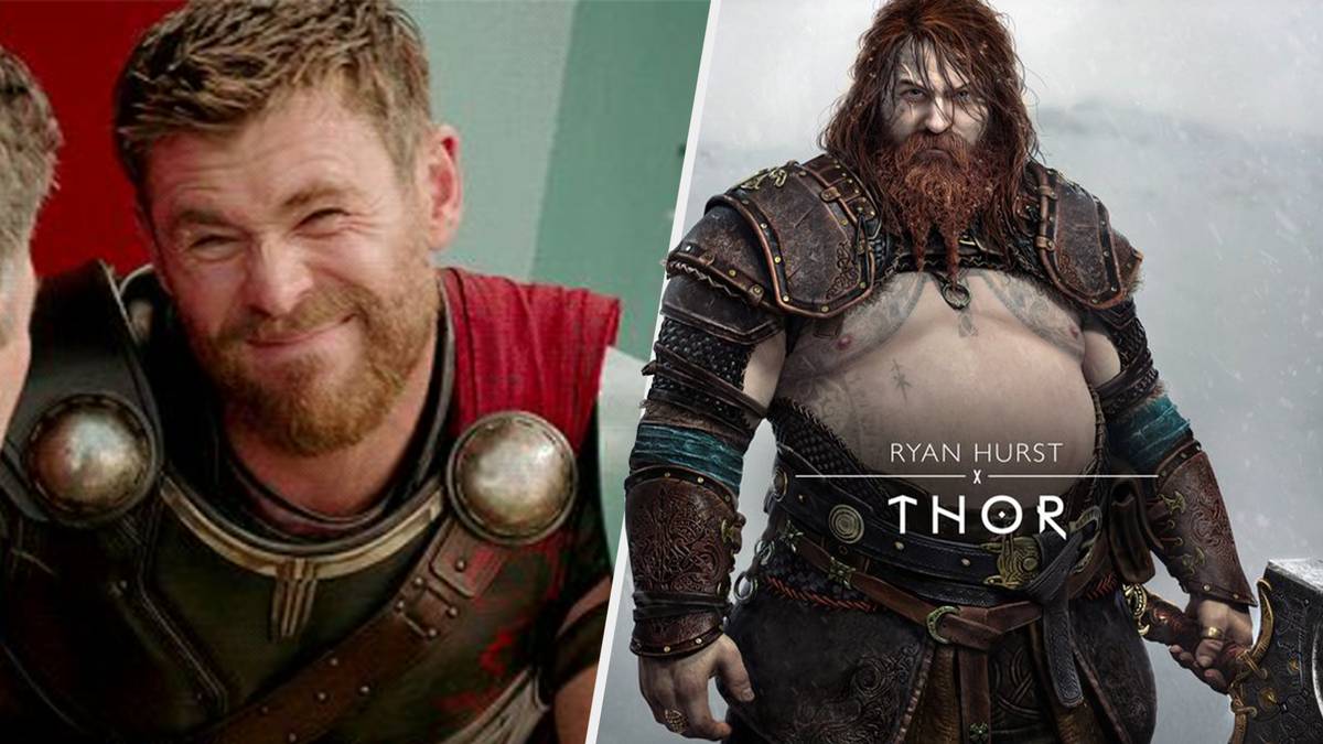 Here's a Full Look at Thor in God of War: Ragnarok