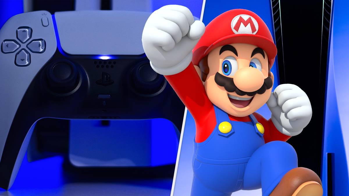 PlayStation: Mario Caught Buying A PlayStation 5 Like A Dirty Traitor