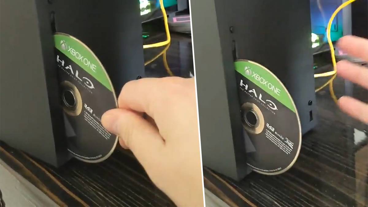 How to Put Disc in Xbox Series X  
