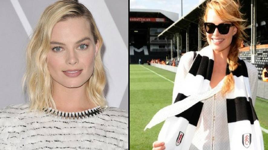 Margot Robbie shows support for Fulham as Wolf of Wall Street actress  attends Millwall match