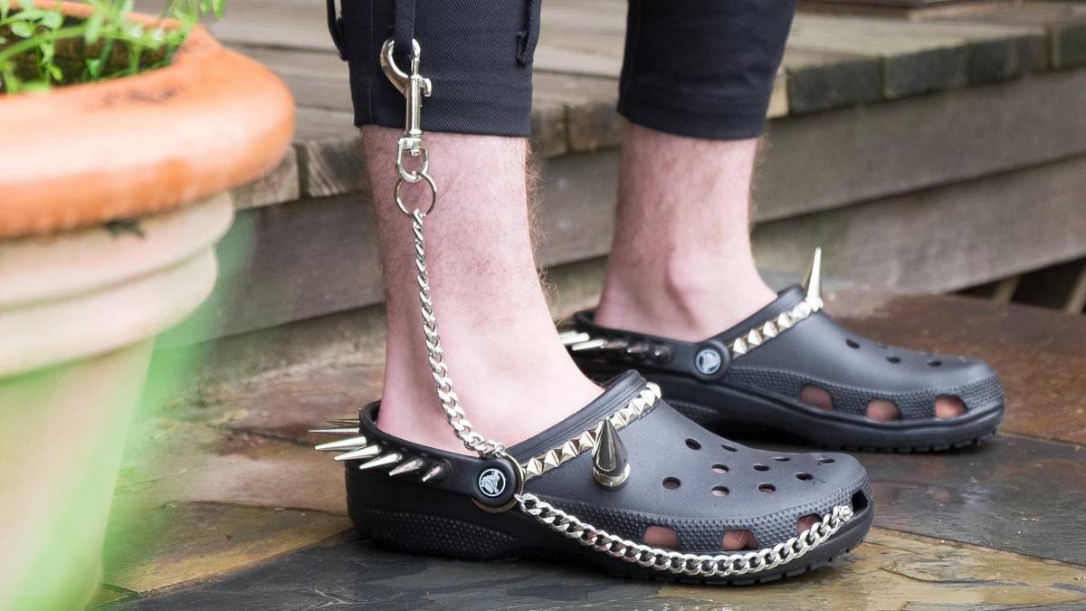 Would You Buy Goth Crocs With Spikes and Chains For Rs 18000? The Internet  is Obsessed!