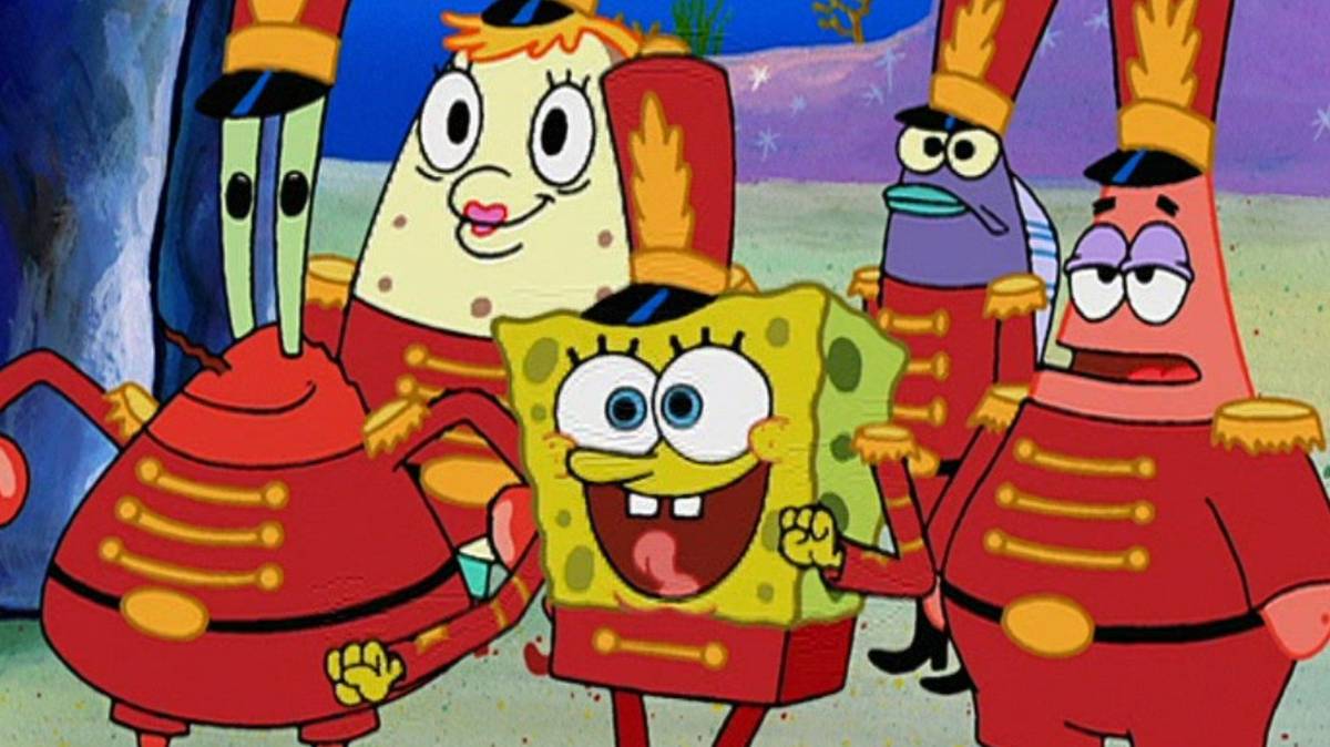 SpongeBob showed up at the Super Bowl thanks to Travis Scott