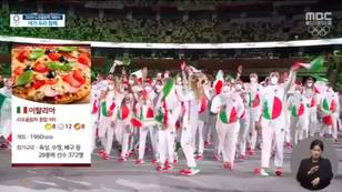 韩国电视频道为“不适当”的奥运会开幕式图片表示歉意