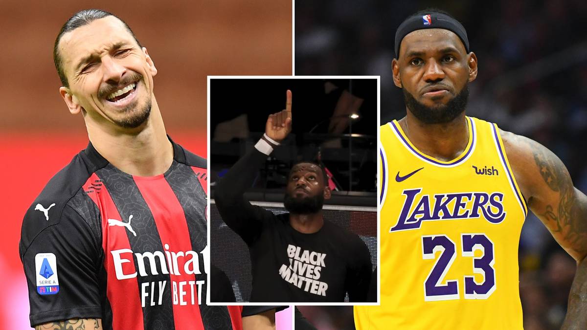 LeBron James FIRES back at Zlatan's claim that athletes should stick to  'what you're good at