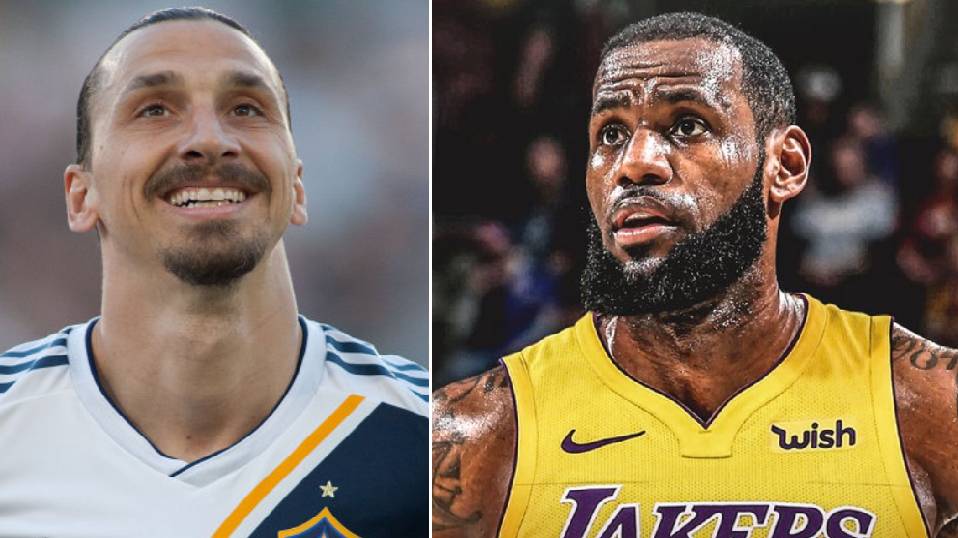Zlatan Ibrahimovic Welcomes LeBron James To Los Angeles With Typically  Brilliant Tweet - SPORTbible