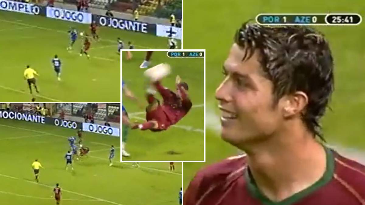 Ronaldo missed a bicycle kick on his debut