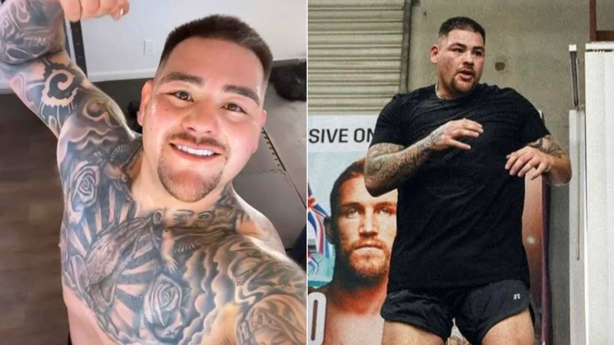 Slimmed down Andy Ruiz shows off epic body transformation during