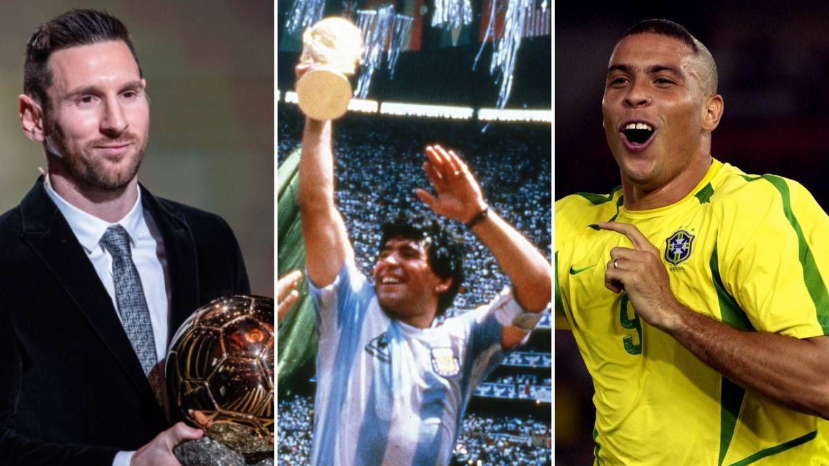 Cristiano Ronaldo, Lionel Messi And Maradona Make Ballon d'Or Dream Team