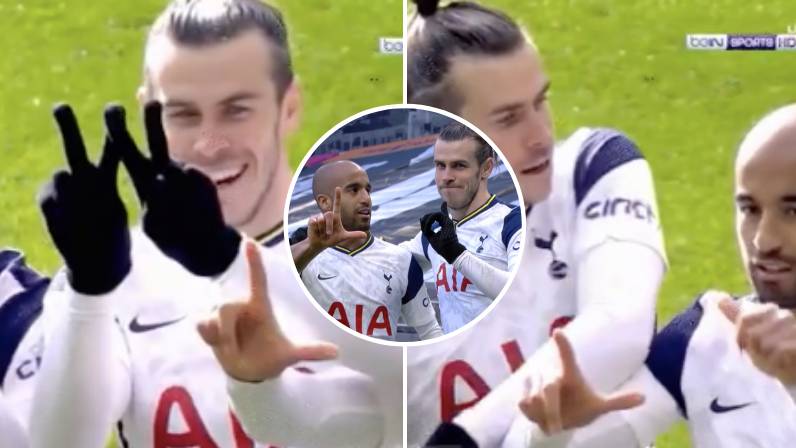 Bale explains 'WM' goal celebration & why Spurs team-mate Lucas