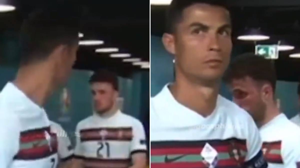 Jota annoys Cristiano Ronaldo as he refuses to pass the ball – caught on  camera - Football