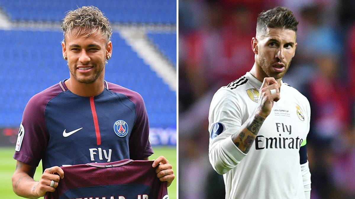 Neymar and Sergio Ramos out of the PSG squad Four days before