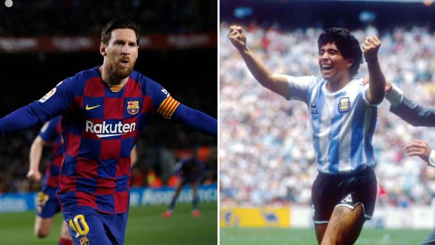 FC Barcelona - La Liga: Diego Maradona Jr on Maradona vs Messi: You can't  compare humans to aliens
