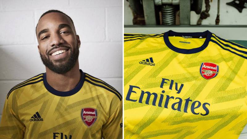 Arsenal's new 2019/20 season 'bruised banana' away kit is now available to  buy 