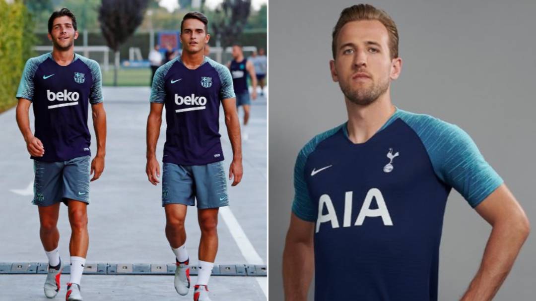 Tottenham reveal their new home and away kits for the 2018/19