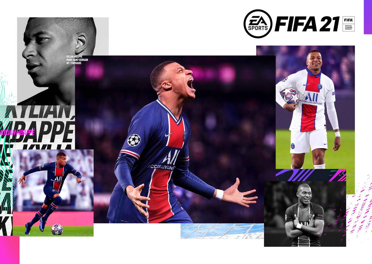 Fifa 21 cover star is Kylian Mbappe as PSG speedster is rewarded for  stunning season