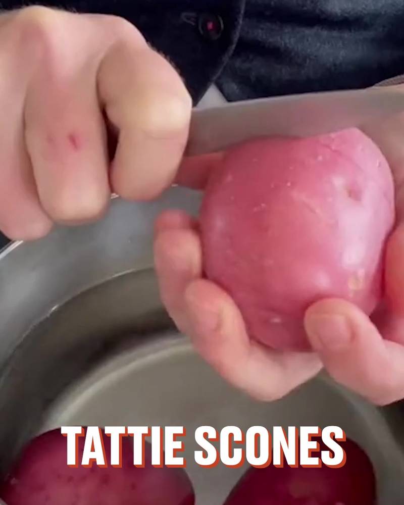 Scottish Tattie Scones And Bacon 🥓🏴󠁧󠁢󠁳󠁣󠁴󠁿