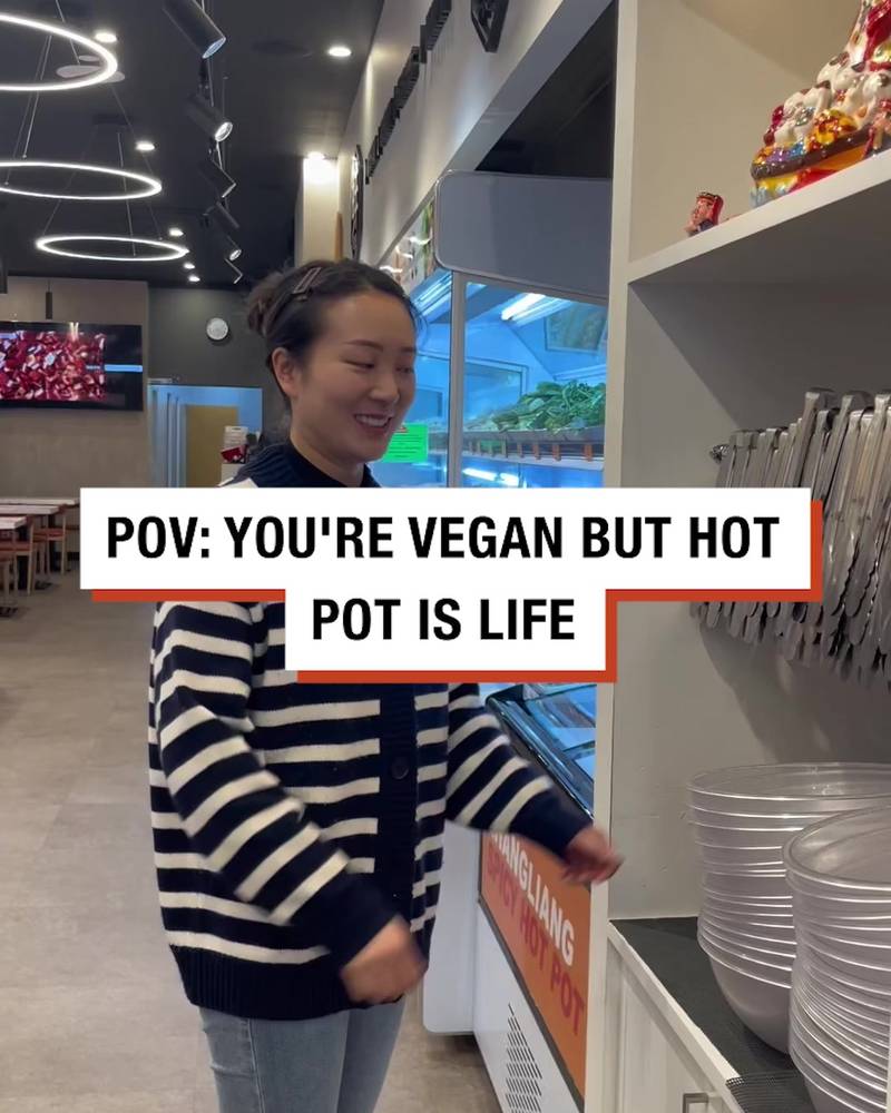 When You're Vegan But Hot Pot Is Life 🍲😋